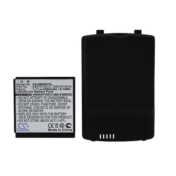 Bsc Preferred Samsung Captivate I897 SGH-i897 Mobile Phone Replacement Battery CS-SMI897XL.2 - main